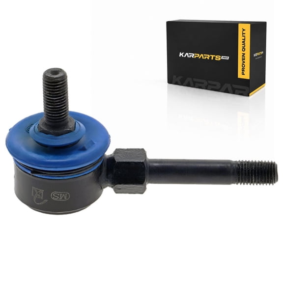 KarParts360 For 1990 91 92 93 1994 Nissan Maxima Stabilizer Bar Link Set | Sintered Metal Bearing | Blue Bushing | Natural Rubber Bushing | Ball Joint End 1 | Split Bushing End 2
