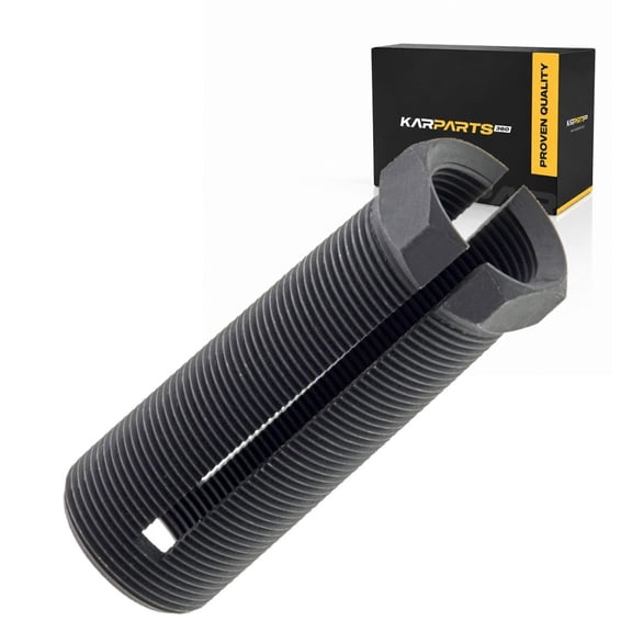 KarParts360 For 1991-2000 GMC C3500 Tie Rod End Adjusting Sleeve | Steel | Medium Thread | Female End 1 And 2 | Counterclockwise (left) Thread Direction | 1.19 Outside Diameter