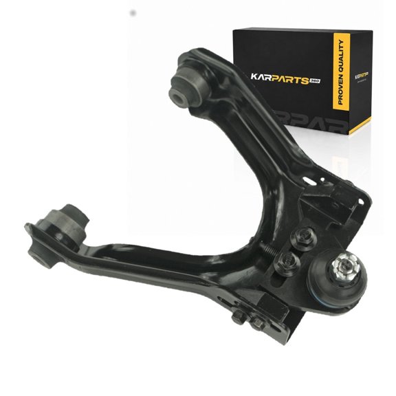 KarParts360 For 1997 1998 1999 2000 Acura EL Control Arm and Ball Joint | Steel | Coupe/Sedan/Hatchback | Threaded Ball Joint Stud | Rubber Bushing | Black