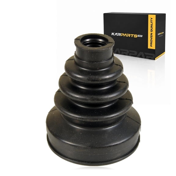 KarParts360 For 1997 98 99 00 2001 Acura Integra CV Joint Boot | Neoprene Boot | Coupe / Sedan / Hatchback | 72.52 Clamp Minimum Diameter | 2 Clamp | Grease Included