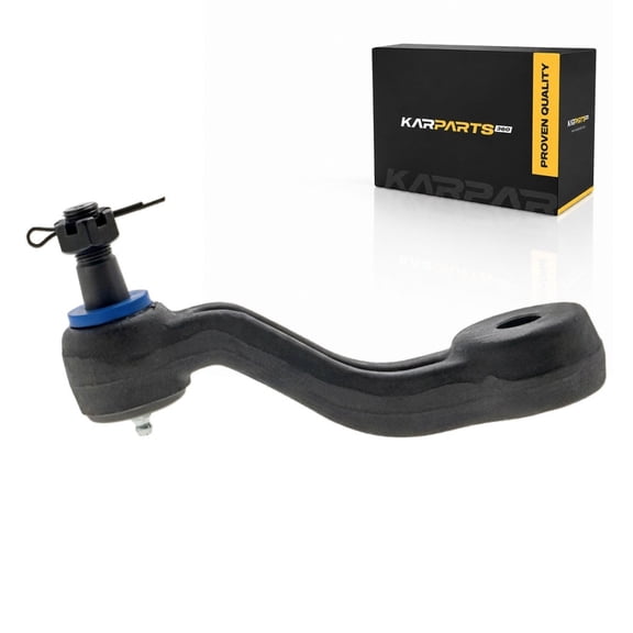 KarParts360 For 1999 2000 Cadillac Escalade Idler Arm | Corrosion Resistant | Sintered Metal Bearing | Castle Nut Included | Cotter Pin Included | Dust Boot