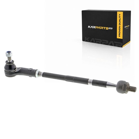 KarParts360 For 2000-2006 Audi TT Quattro/TT Tie Rod End | Corrosion Resistant | Rubber Dust Boot | Black Boot | Threaded Stud | 13.66 Length - Stud Center to End | 18.0 Rod Diameter