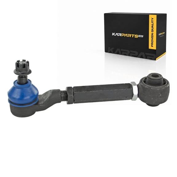 KarParts360 For 2001-2006 Acura MDX Control Arm and Ball Joint | Coupe/Sedan | Sintered Metal Bearing | Threaded Ball Joint Stud | Rubber Bushing | Black | Steel