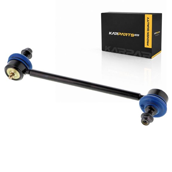 KarParts360 For 2002-2008 Jaguar X-Type Stabilizer Bar Link Set | Sintered Metal Bearing | Ball Joint End 1 And 2 | Greaseable | Grease Fittings Included