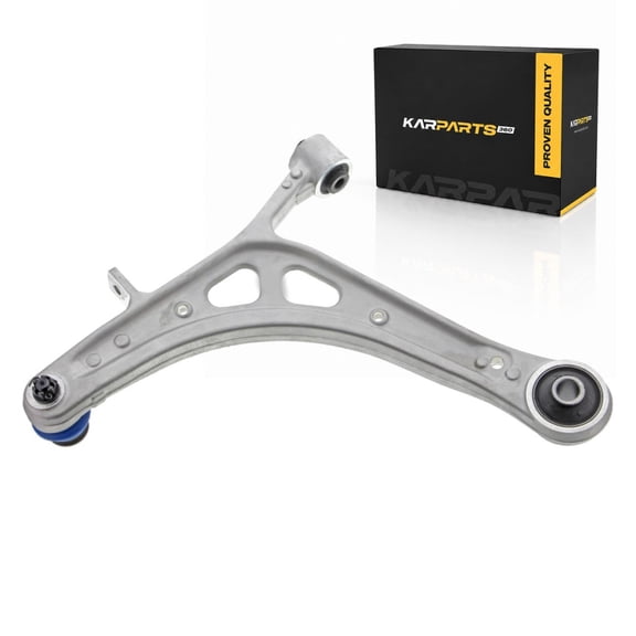 KarParts360 For 2005 06 07 08 2009 Subaru Legacy Control Arm and Ball Joint | Sintered Metal Bearing | Blue Boot | Press In | Rubber Bushing | Threaded Stud