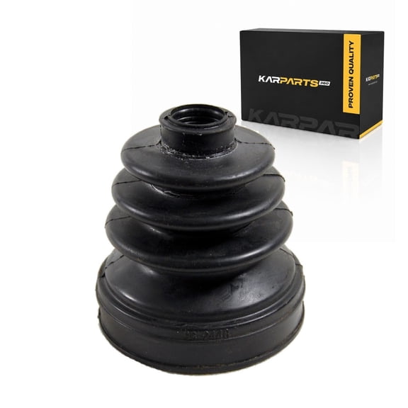 KarParts360 For 2014 2015 2016 Nissan Versa Note CV Joint Boot | Neoprene Boot | Sedan / Coupe | 84.25 Clamp Minimum Diameter | 2 Clamp | Grease Included
