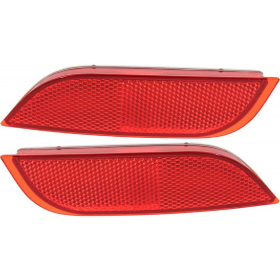 KarParts360 For 2016 2017 Subaru Crosstrek Reflector Driver and Passenger Side LED CAPA Certified Replaces SU1184100 SU1185100 | 84281FG010, 84281FG000