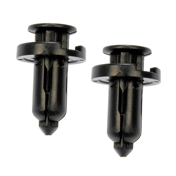 KarParts360 For Acura RL 2005 2006 2007 2008 Bumper Retainer Clips Exterior | Nylon Material | Black | Bumper Cover Retainer Fastener Type | 0.787 Inches Face Diameter | 0.4 Inches Fastener Hole Size