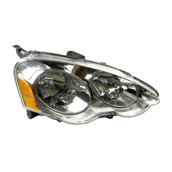 KarParts360 For Acura RSX 2002 2003 2004 Headlight Passenger Side | Clear Lens | Plastic Material | 12.8 Volts Direct Current | Replacement For 33101S6MA01