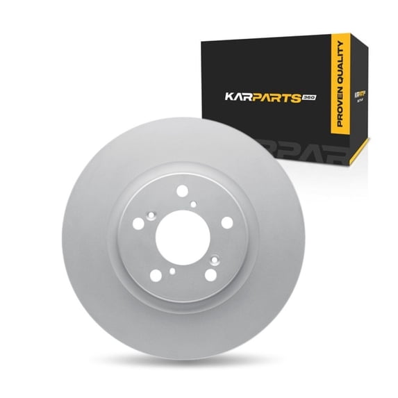 KarParts360 For Acura TL 2009 10 11 12 13 2014 Disc Brake Rotor Front | Cast Iron | Vented | 28 Millimeters/1.10 Inches Nominal Thickness | 320 Millimeters/12.60 Inches Outside Diameter | 5 Lug Hole