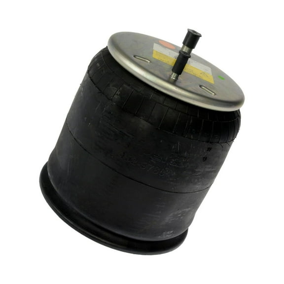 KarParts360 Air Spring | Rubber Material | Rolling Lobe Air Spring | Black Bellows Color | Plastic Piston