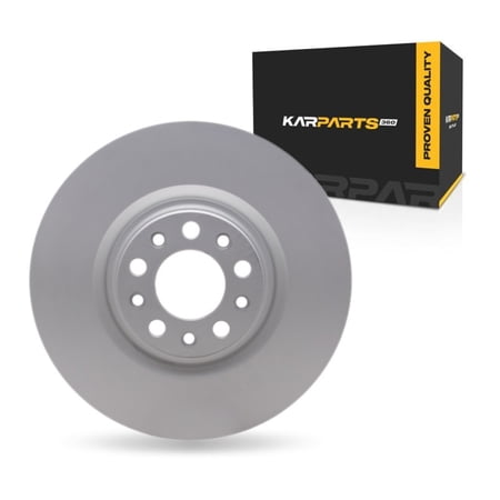 KarParts360 For Alfa Romeo Giulia 2017-2025 Brake Rotor | Coated | 28 Millimeters / 1.10 Inches Nominal Thickness | 330 Millimeters / 12.99 Inches Outside Diameter | 5 Stud/Lug Hole