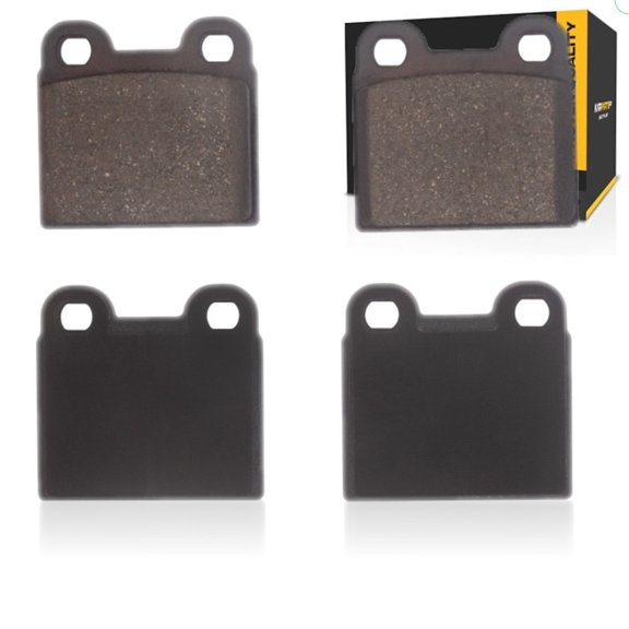 KarParts360 For Alfa Romeo Spider 1990 91 92 93 1994 Brake Pads | Ceramic | 52.8 Millimeters / 2.08 Inches Inner Height | 55.6 Millimeters / 2.19 Inches Inner Pad Width