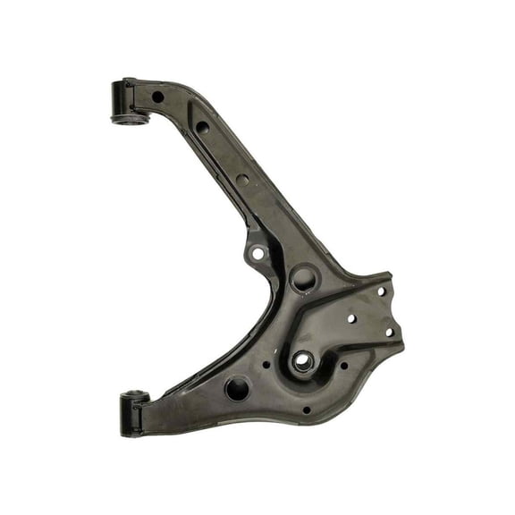 KarParts360 For Asuna Sunrunner 1992 1993 Suspension Control Arm | Steel | Powder Coated Finish | Welded Mounting Type | Threaded Stud Type | Rubber Bushing | Black Color | 45200-60840, 45202-56B00