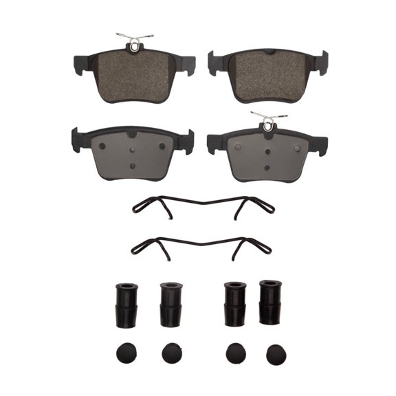 KarParts360 For Audi A3 Sportback e-tron 2016 2017 Brake Pads Rear | 61.5 Millimeters / 2.42 Inches Inner Height | 122.9 Millimeters / 4.84 Inches Inner Width