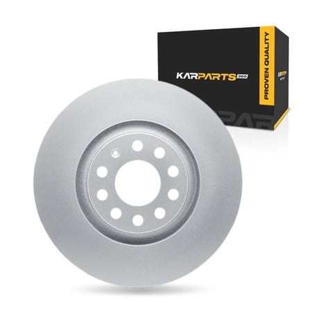 KarParts360 For Audi A4 Quattro 2005 06 07 08 2009 Brake Rotor | Coated | 28 Millimeters / 1.10 Inches Discard Thickness | 321 Millimeters / 12.64 Inches Outside Diameter | 5 Stud/Lug Hole