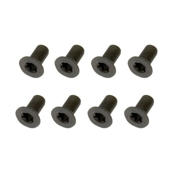 KarParts360 For Audi A5 2013 2014 Brake Rotor Retaining Screws | Steel | Star Head Drive Type | 11 Millimeters Head Diameter | 6 Millimeters Thread Diameter | Medium Thread Type