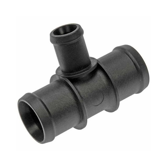 KarParts360 For Audi A5 Quattro 2010-2019 Coolant Hose Connector | Plastic Material | Black | Hose Barb End 1 | Male Inverted Flare Fitting Attachment End 1 & 2 | Male End 1 Gender | For N90692901