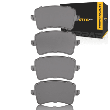 KarParts360 For Audi A5 Quattro/S5 2008-2017 Disc Brake Pads | Ceramic | 58.9 Millimeters / 2.32 Inches Inner Height | 116.1 Millimeters / 4.57 Inches Inner Pad Width