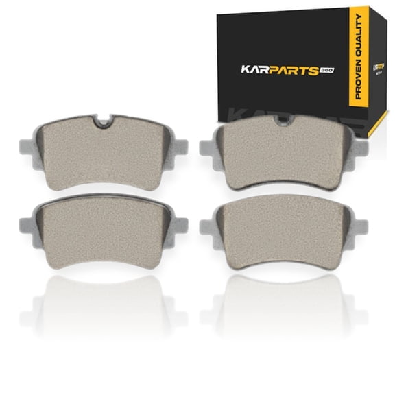 KarParts360 For Audi A7 Sportback/Q5 Sportback 2021 22 23 24 2025 Disc Brake Pads | Ceramic | Electronic Pad Wear Sensor | 59.2 Millimeters / 2.33 Inches Inner Height