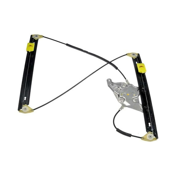 KarParts360 For Audi Allroad Quattro 2001 Window Regulator Front, Passenger Side | Metal; Plastic | Bolt On | Electric Window | Replacement For 4B0837462