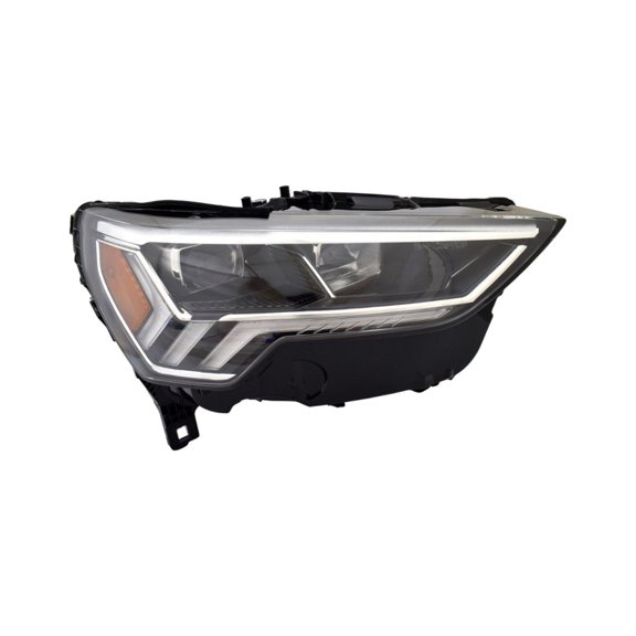 KarParts360 For Audi Q3 2019 20 21 22 2023 Headlight Passenger Side | Clear | LED | PP Plastic Housing | PC Plastic Lens | With Adaptive Front-Lighting System | Replacement For AU2503227 | 83A941774B