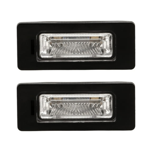KarParts360 For Audi Quattro 2008 09 10 11 2012 Wagon License Plate Lights Driver and Passenger Side | Pair | CAPA | With Bulb(s) | Replacement For VW2870110, VW2870110C | 8T0943021