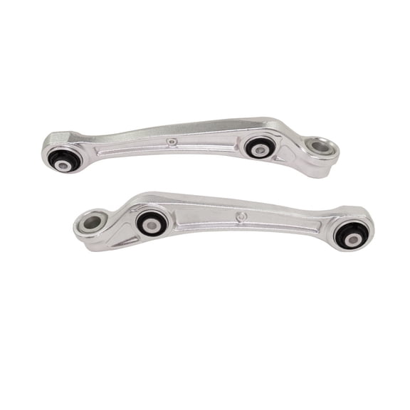 KarParts360 For Audi RS7 2014 2015 2016 2017 2018 Control Arms Front Driver And Passenger Side, Lower, Frontward | Pair | Non-Greasable | Non-Adjustable | With Bushings | 8K0407152F, 8K0407151F
