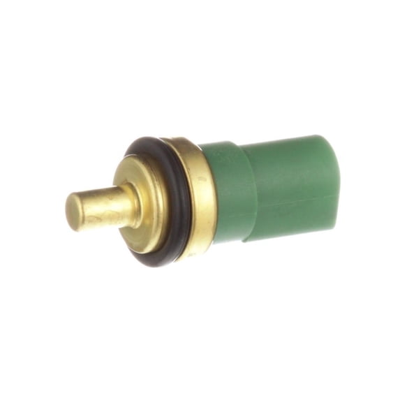 CarLights360 For Audi S6 2001 2002 2003 2004 Coolant Temperature Sensor | Brass | Green, Gold | Plug In Connector | Pin Terminal | Push-in Attachment Method | Round Connector | 059919501A, 078919501C