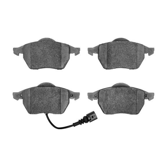 KarParts360 For Audi TT Quattro/TT 2000-2006 Disc Brake Pads | Electronic Pad Wear Sensor | 6.16 Inches Inner Width | 2.92 Inches Outer Height | 0.76 Inches Overall Thickness