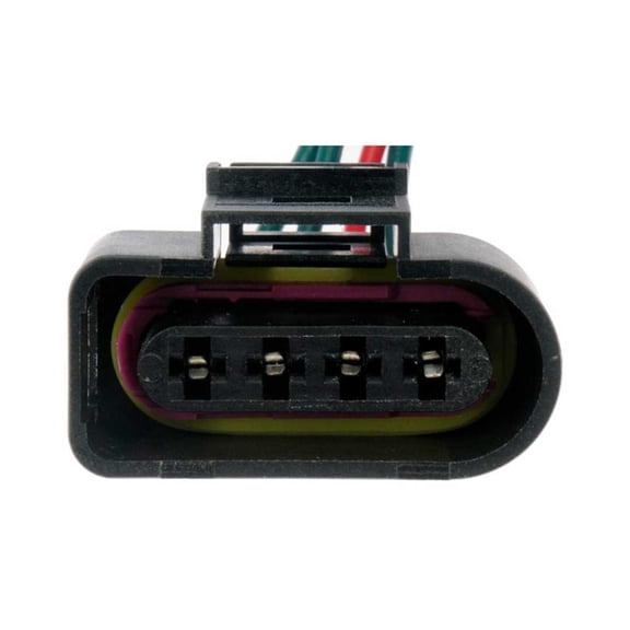 KarParts360 For Audi TT/TT Quattro 2002-2014 Ignition Coil Connector | Silver Plated Tin Terminal | Blade Female Terminal Type | 16 GA. Wire Measurement | 4 Wire | Replacement For 1J0973724, 4B097372