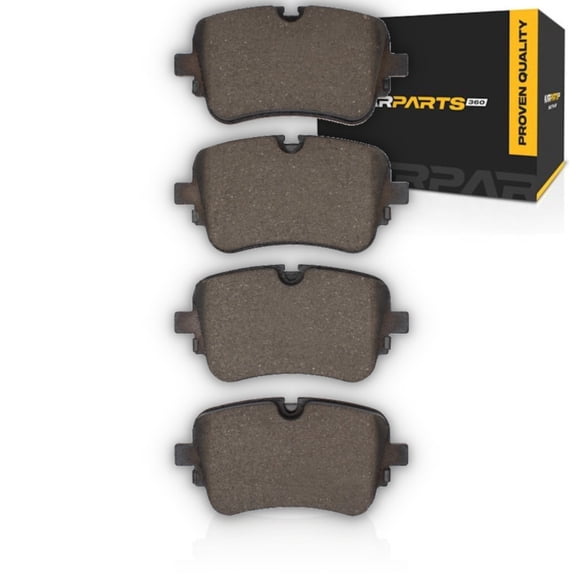 KarParts360 For Audi e-tron S/e-tron S Sportback 2022 2023 Brake Pads | Ceramic | Electronic Pad Wear Sensor | 65 Millimeters / 2.56 Inches Inner Height