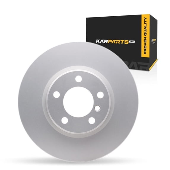 KarParts360 For BMW 220i/228i 2014 2015 2016 Brake Rotor Front | Cast Iron | Plain Style | 79 Millimeters/3.11 Inches Center Hole Diameter | 330 Millimeters/12.99 Inches Outside Diameter | 5 Lug Hole