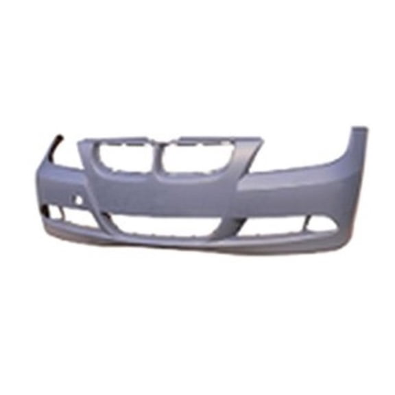 KarParts360 For BMW 325i/330i 2006 Bumper Cover | Front | Primed Finish | Excluded Headlight Washer Holes | For Models Excluded Parking Distance Control | Replacement For BM1000180 | 51117140859