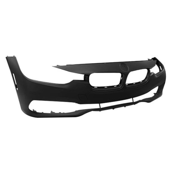 KarParts360 For BMW 328d/328d xDrive 2016 2017 2018 Bumper Cover | Front | CAPA | Primed Finish | F30 Body | For Models w/Standard And Modern Line | Replacement For BM1000425, BM1000425C | 5111744510