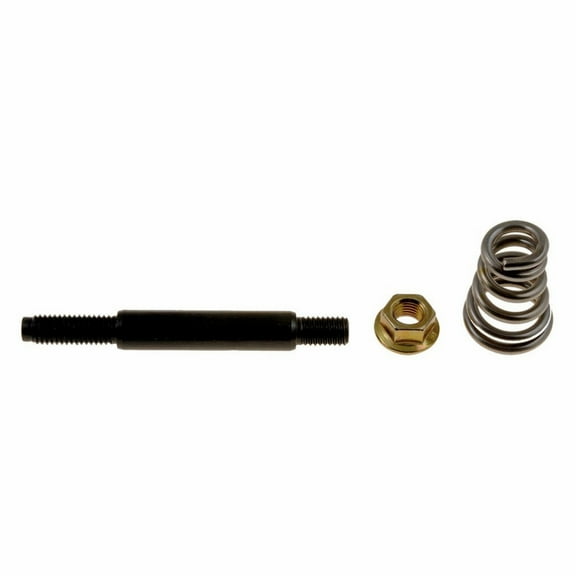 KarParts360 For BMW 330i/525i 2001 02 03 04 2005 Manifold Bolt And Spring Kit | Metal | Includes Shoulder Bolt, Conical Spring, Lock Nut | With Pilot Point Fastener | For 10255857, 14076652