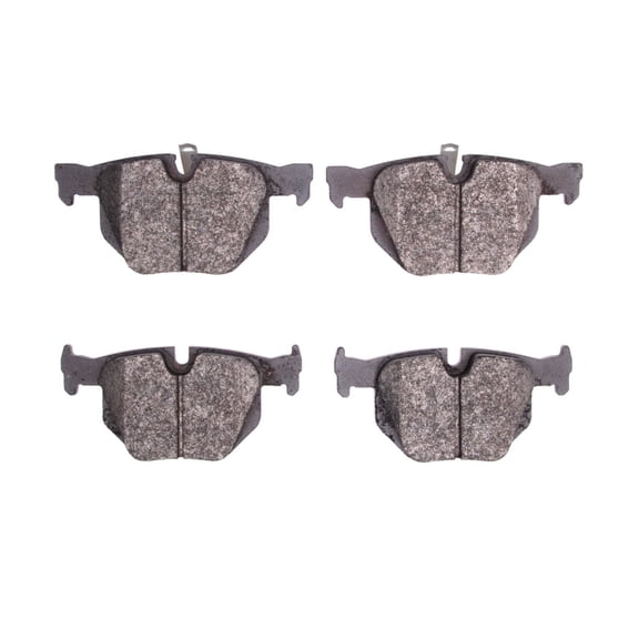 KarParts360 For BMW 335i 2007-2013 Disc Brake Pads | Low Metallic Friction | Electronic Pad Wear Sensor | 123.2 Millimeters / 4.85 Inches Inner and Outer Pad Width
