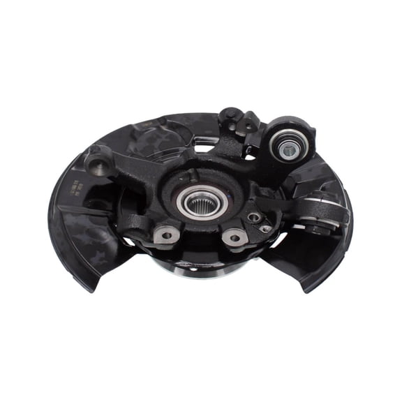 KarParts360 For BMW 335is 2011 2012 2013 Steering Knuckle Rear, Passenger Side | Steel | Natural | Black | Aluminum; Rubber Bushing | 85.1MM Inside Diameter | Replacement For 33411133785, 33326774808