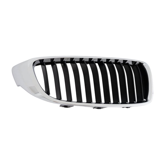 KarParts360 For BMW 428i Gran Coupe/435i Gran Coupe 2015 2016 Grille Passenger Side | ABS Plastic | Standard Type | Chrome Finish | With Textured Black Insert | BM1200259 | 51137294814