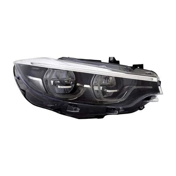 KarParts360 For BMW 430i/440i/M4 2018 2019 2020 Headlight Passenger Side | Clear Lens | LED | PP-Plastic Housing | For Models With Adaptive Front-lighting System | With Bulbs | BM2519178 | 6311747816