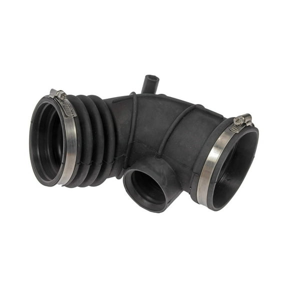 KarParts360 For BMW 525i 2001 2002 2003 Engine Air Intake Hose | Rubber Material | Black | One Piece Configuration | Molded Assembly Shape | Replacement For 13541435625