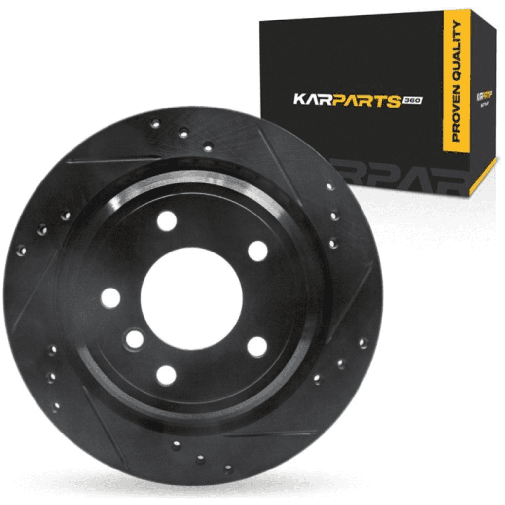 KarParts360 For BMW 525i/530i 2001 2002 2003 Brake Rotor Rear ...