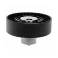 thumbnail image 1 of KarParts360 For BMW 528i 1997 1998 1999 2000 Idler Pulley | Plastic | Serpentine Belt Type | Black Color | 25 Millimeters Inside Diameter | 1 Mounting Hole | For 11281738605, 11281748130, 1 of 4