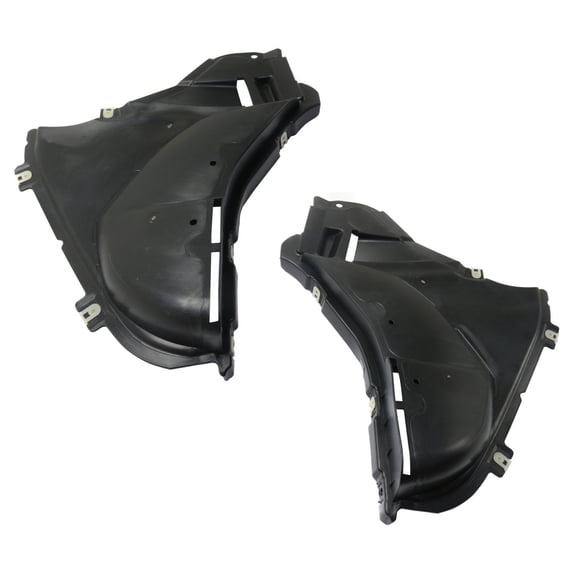 KarParts360 For BMW 530i/540i xDrive 2017 18 19 20 2021 Fender Liner Driver And Passenger Side | Pair | Front | Lower Section | CAPA | BM1250134C, BM1251134C | 51757340743, 51757340744