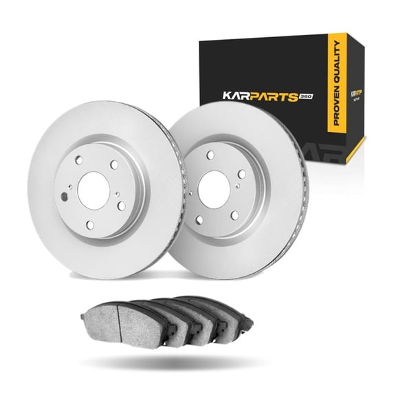 KarParts360 For BMW 535i/550i GT/550i GT xDrive 2010 Brake Set Front | Vented | Plain Style | 114.3 Millimeters / 4.50 Inches Bolt Circle | 5 Lugs | 276 Millimeters / 10.87 Inches Outside Diameter