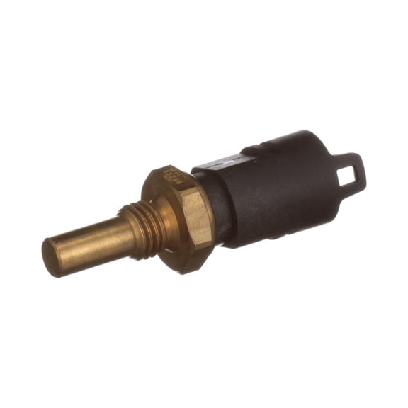 CarLights360 For BMW 650i 2006 Coolant Temperature Sensor | Brass, Plastic | Black, Gold | Plug In Connector | Bullet Terminal | Screw-on Attachment Method | Round Connector | Replacement For 1703993