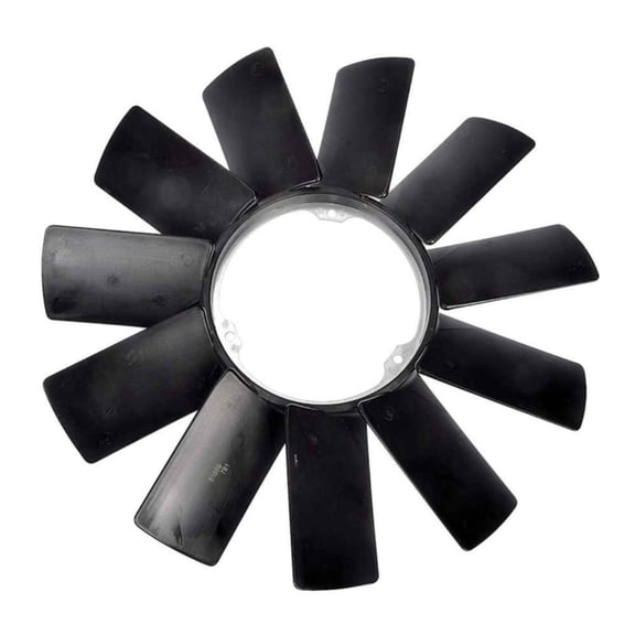 KarParts360 For BMW 735i/735iL 1990 1991 1992 Radiator Fan Blade | Plastic Cable Material | Puller Airflow Type | Black Blade Color | Steel Hub | Replacement For 11521712058