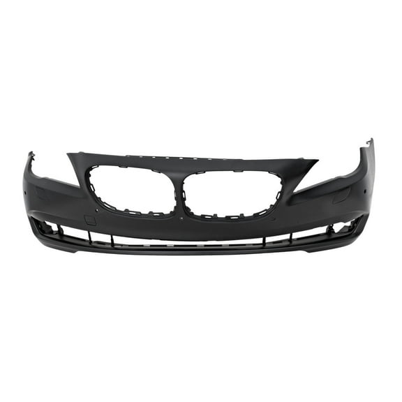 KarParts360 For BMW 740Li 2011 2012 Bumper Cover | Front | Primed | With Park Distance Control | Excluded Side View Cameras | F01/F02/F04 | Replacement For BM1000231 | 51117251632