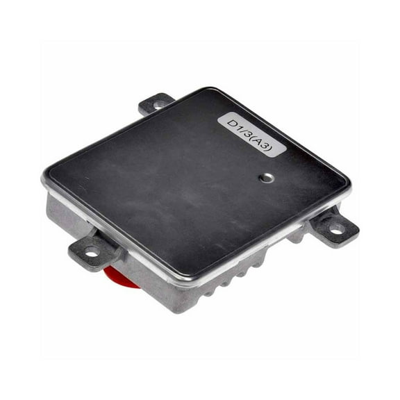 KarParts360 For BMW 740i xDrive 2017 2018 2019 High Intensity Discharge Control Module | Aluminum Body | Silver | Blade Terminal | 3.7 Inches Body Length | Replacement For 63117237644, 63117237647