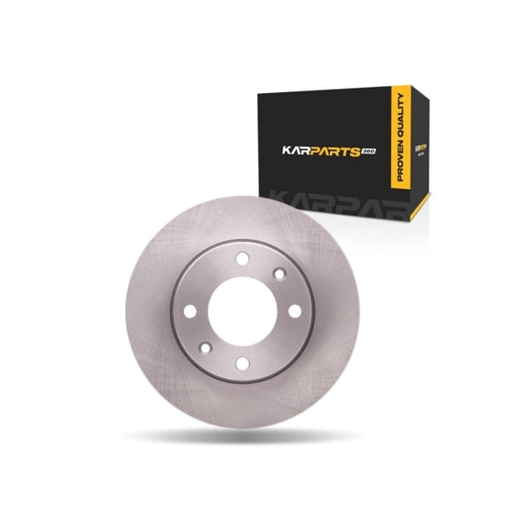 KarParts360 For BMW 740iL 1995-2001 Disc Brake Rotor Rear | Cast Iron | Solid | 5 Lug Holes | 4.72 Inches Bolt Circle | 2.95 Inches Center Hole Diameter